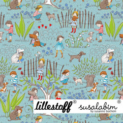 Bio Jersey Lillestoff - Hundeliebe